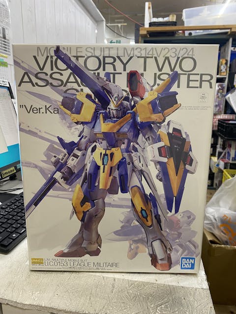 ア*イ様 MG V2アサルトバスター Ver.Ka ガンプラ】MG V2アサルトバスターガンダム Ver.Ka